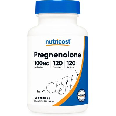 Nutricost Pregnenolone 100Mg Capsules - Supplements Nutricost Pregnenolone 100Mg Capsules - Supplements