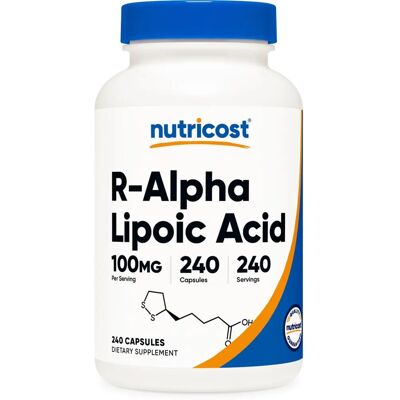 Nutricost R-Alpha Lipoic Acid Capsules - Supplemen Nutricost R-Alpha Lipoic Acid Capsules - Supplemen