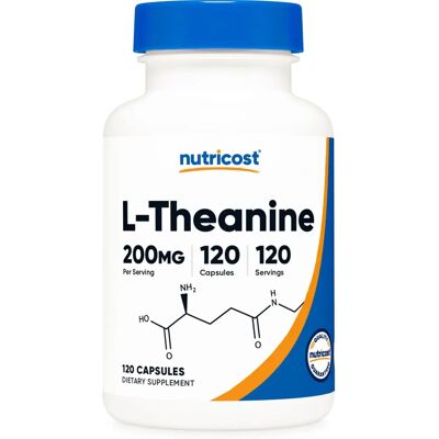 Nutricost L-Theanin Kapseln - 200 Mg - 120 Stück Nutricost L-Theanin Kapseln - 200 Mg - 120 Stück