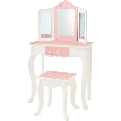 Fantasy Fields Gisele Kinder Toalettschrank - Pink & Weiß, 60cm Fantasy Fields Gisele Kinder Toalettschrank - Pink & Weiß, 60cm