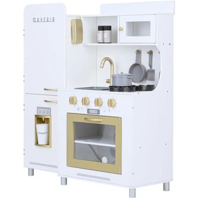 Cocina de Juguete Mayfair de Teamson Kids - Blanco/Oro - 11 accesorios Cocina de Juguete Mayfair de Teamson Kids - Blanco/Oro - 11 accesorios