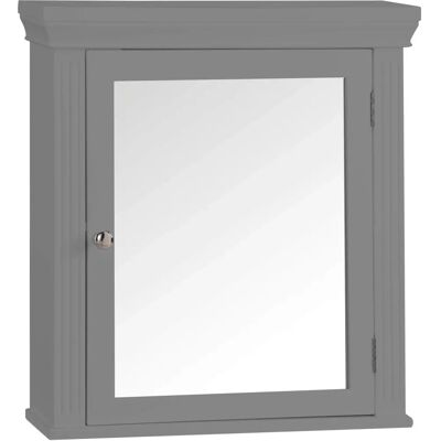 Armario de Medicina de Madera Stratford Grey de Teamson Home - Baño Armario de Medicina de Madera Stratford Grey de Teamson Home - Baño