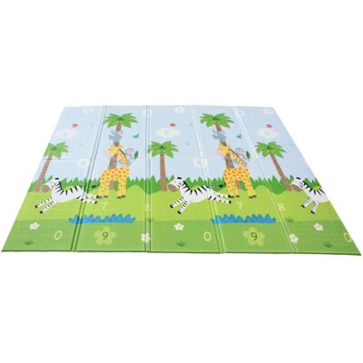 Teamson Kids Fantasy Fields Large Baby Crawling Mat - Blue/White - Baby Play Mat Teamson Kids Fantasy Fields Large Baby Crawling Mat - Blue/White - Baby Play Mat