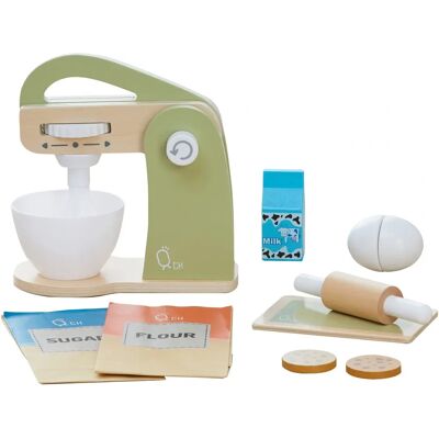 Teamson Kids Wooden Mixer Toy Play Kitchen Accessories - Kids' Cooking Set Teamson Kids Wooden Mixer Toy Play Kitchen Accessories - Kids' Cooking Set