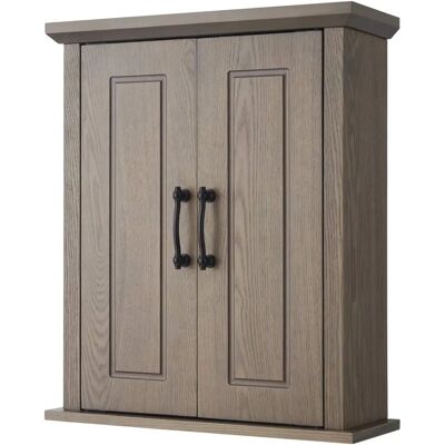 Teamson Home Russell Gabinete de Pared de Madera para Baño - Armarios de Pared Teamson Home Russell Gabinete de Pared de Madera para Baño - Armarios de Pared