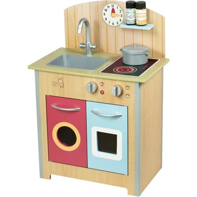 Cuisine en Bois Little Chef Porto de Teamson Kids - Ensemble compact - Publicité Cuisine en Bois Little Chef Porto de Teamson Kids - Ensemble compact - Publicité