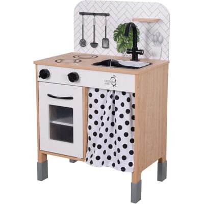 Cuisine en bois ajustable Teamson Kids Little Chef - Publicité Cuisine en bois ajustable Teamson Kids Little Chef - Publicité