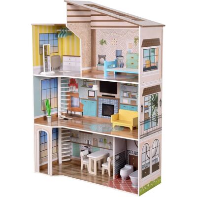 Casa de muñecas mediterránea Olivia's Little World - Muñecas de 12" Casa de muñecas mediterránea Olivia's Little World - Muñecas de 12"