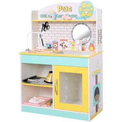 Teamson Kids Little Helper Support en bois pour animaux de compagnie - Publicité Teamson Kids Little Helper Support en bois pour animaux de compagnie - Publicité