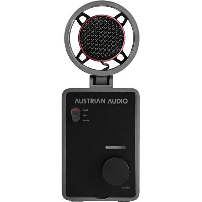 Microphone de Studio Austrian Audio MiCreator - USB-C Filaire Noir Microphone de Studio Austrian Audio MiCreator - USB-C Filaire Noir