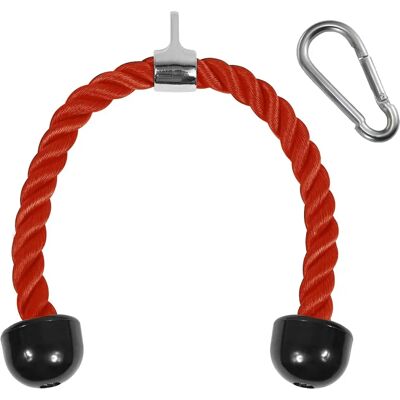 Yes4All Tricepsrep - Universellt Gym-Accessoar - Nylonrep 27" - Styrketräning Yes4All Tricepsrep - Universellt Gym-Accessoar - Nylonrep 27" - Styrketräning