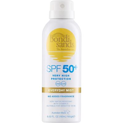 Bondi Sands SPF50+ Fragrance Free Aerosol Mist 193ml Bondi Sands SPF50+ Fragrance Free Aerosol Mist 193ml