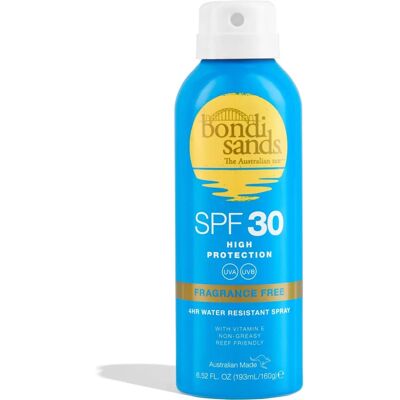 Bondi Sands Spray em Aerossol Sem Fragrância SPF30 (160g) Bondi Sands Spray em Aerossol Sem Fragrância SPF30 (160g)