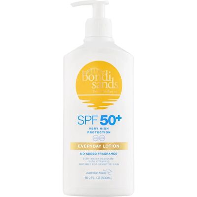 Bondi Sands SPF50+ Fragrance Free Sunscreen Lotion 500ml Bondi Sands SPF50+ Fragrance Free Sunscreen Lotion 500ml