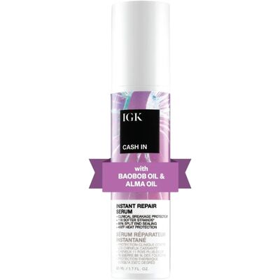 Igk Cash In Instant Repair Serum - Reparer & Redusere Brudd Igk Cash In Instant Repair Serum - Reparer & Redusere Brudd