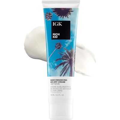 IGK Rich Kid Wave Forsterkende Luft-Tørrkrem - Hårkrem IGK Rich Kid Wave Forsterkende Luft-Tørrkrem - Hårkrem