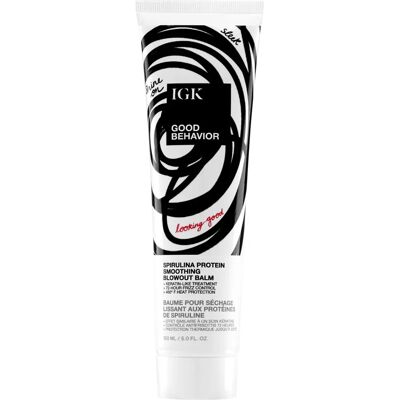 IGK Good Behavior Spirulina Protein Smoothing Blowout Balm - Föhnbalsam IGK Good Behavior Spirulina Protein Smoothing Blowout Balm - Föhnbalsam
