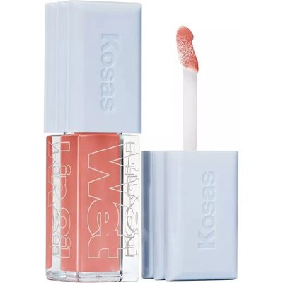 Kosas Wet Lip Oil - Gloss repulpant aux peptides - Soin & gloss lèvres - Publicité Kosas Wet Lip Oil - Gloss repulpant aux peptides - Soin & gloss lèvres - Publicité