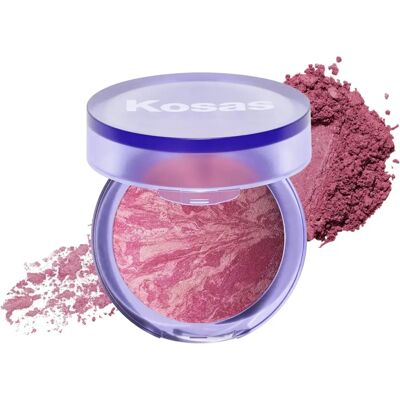 Kosas - Blush Is Life - Pudderrouge Duo - Naturlig Finish Kosas - Blush Is Life - Pudderrouge Duo - Naturlig Finish