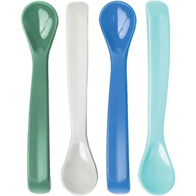 Tiny Twinkle Silikon Baby Löffel - Boy 4er Pack Tiny Twinkle Silikon Baby Löffel - Boy 4er Pack