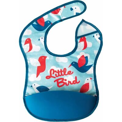 Tiny Twinkle Baby Lätzchen - Little Bird - Silikon, Verstellbar, Große Tasche - Baby Lätzchen Tiny Twinkle Baby Lätzchen - Little Bird - Silikon, Verstellbar, Große Tasche - Baby Lätzchen