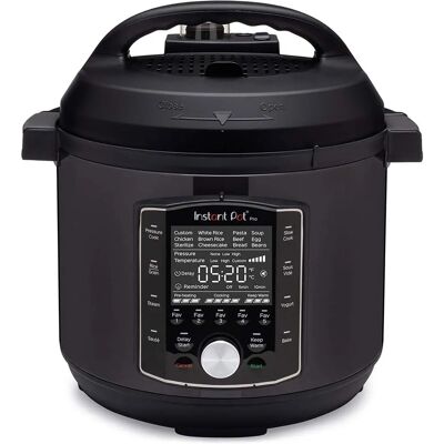 Instant Pot Pro 8 - Noir - Multicuiseur - Publicité Instant Pot Pro 8 - Noir - Multicuiseur - Publicité