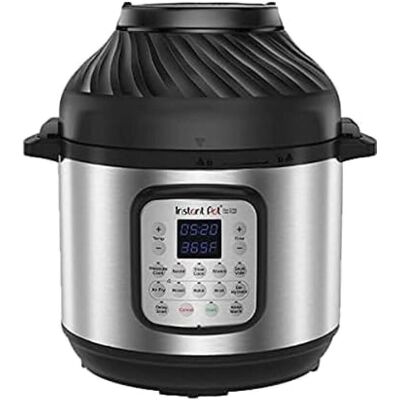 Instant Pot Duo Crisp - Schwarz/Silber - Multikocher Instant Pot Duo Crisp - Schwarz/Silber - Multikocher