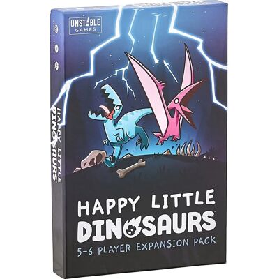 TeeTurtle Happy Little Dinosaurs 5-6 Player Expansion - Board Game Expansion TeeTurtle Happy Little Dinosaurs 5-6 Player Expansion - Board Game Expansion