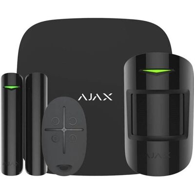 Ajax StarterKit Plus - Vezeték nélküli riasztórendszer központtal, mozgásérzékelővel, ajtóérzékelővel és távirányítóval Ajax StarterKit Plus - Vezeték nélküli riasztórendszer központtal, mozgásérzékelővel, ajtóérzékelővel és távirányítóval