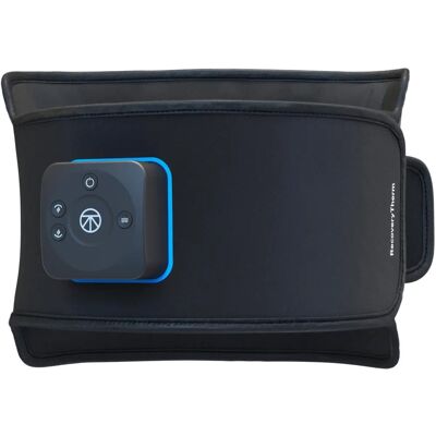 Therabody RecoveryTherm Hot Vibration Ceinture, Noir - Ceinture Lombaire - Publicité Therabody RecoveryTherm Hot Vibration Ceinture, Noir - Ceinture Lombaire - Publicité