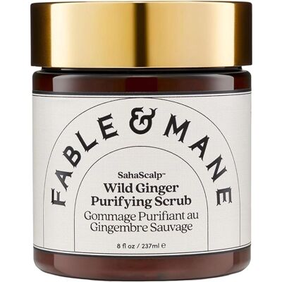 Fable & Mane SahaScalp Wild Ginger Purifying Scrub (237ml) - Publicité Fable & Mane SahaScalp Wild Ginger Purifying Scrub (237ml) - Publicité