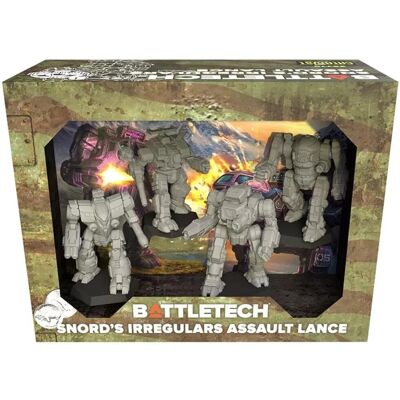 Catalyst Game Labs Snord's Irregulars Lancia d'Assalto - Figura Catalyst Game Labs Snord's Irregulars Lancia d'Assalto - Figura