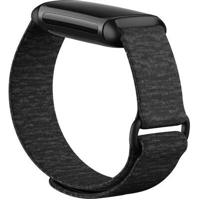 Fitbit FB181HLGYL Kolsvart nylon med velcro - Smart Wearables Fitbit FB181HLGYL Kolsvart nylon med velcro - Smart Wearables