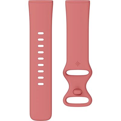 Rosa silikon infinity-armband för Fitbit Sense 2/3, Versa 3/4 - Armband Rosa silikon infinity-armband för Fitbit Sense 2/3, Versa 3/4 - Armband