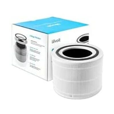 Filtro de Reemplazo Levoit Core 300/300S/P350 - HEPA, Carbón, Blanco Filtro de Reemplazo Levoit Core 300/300S/P350 - HEPA, Carbón, Blanco