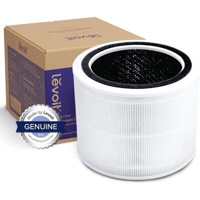 Filtro de repuesto para purificador de aire LEVOIT Core 200S - Filtro 3 en 1 Filtro de repuesto para purificador de aire LEVOIT Core 200S - Filtro 3 en 1