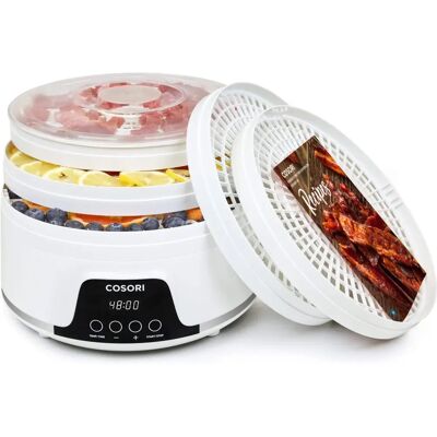COSORI Lebensmittel-Dehydrator - 5 BPA-freie Tabletts - 48-Stunden-Timer - Temperaturregelung COSORI Lebensmittel-Dehydrator - 5 BPA-freie Tabletts - 48-Stunden-Timer - Temperaturregelung