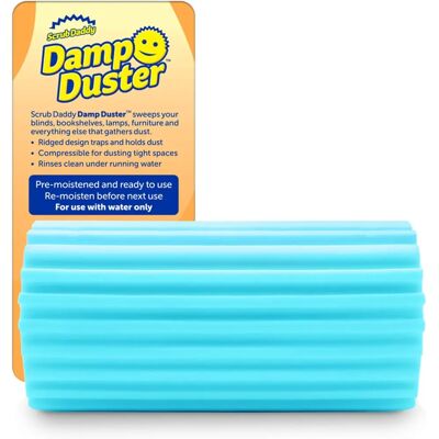 Scrub Daddy Bleu Clair Humide - Outil de dépoussiérage Scrub Daddy Bleu Clair Humide - Outil de dépoussiérage