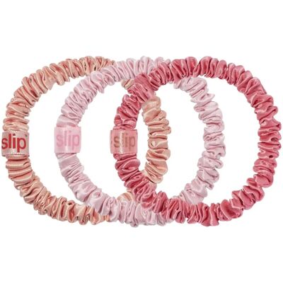Slip - 3 λεπτά λαστιχάκια από καθαρό μετάξι - Sherbert Trio σετ Slip - 3 λεπτά λαστιχάκια από καθαρό μετάξι - Sherbert Trio σετ