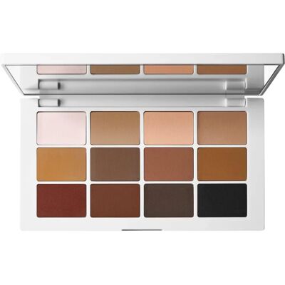 Palette de Fards à Paupières Master Mattes - 12 Teintes - Publicité Palette de Fards à Paupières Master Mattes - 12 Teintes - Publicité