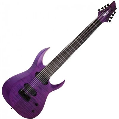 Schecter John Browne TAO-8 Satin Trans Purple - Electric Guitar Schecter John Browne TAO-8 Satin Trans Purple - Electric Guitar