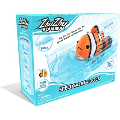 Zhu Zhu Pets Zhu Zhu Aquarium Schnellboot & Dock - Haustierspielzeug Zhu Zhu Pets Zhu Zhu Aquarium Schnellboot & Dock - Haustierspielzeug