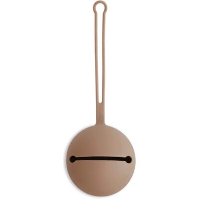 Étui Mushie en Silicone pour Sucette - Porte-Sucette - Publicité Étui Mushie en Silicone pour Sucette - Porte-Sucette - Publicité