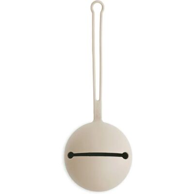 Étui à sucette en silicone Mushie - Shifting Sand - Porte-sucette - Publicité Étui à sucette en silicone Mushie - Shifting Sand - Porte-sucette - Publicité