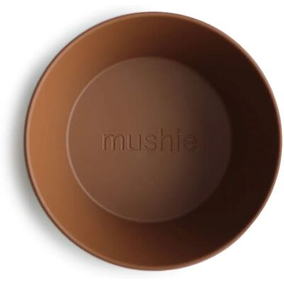 Mushie Okrągła Miseczka do Jedzenia Karmel - Miseczka Mushie Okrągła Miseczka do Jedzenia Karmel - Miseczka