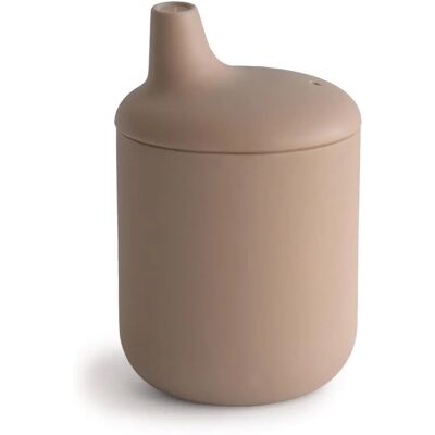 Gobelet d'apprentissage Mushie Naturel - Verre pour bébé 175 ml - Publicité Gobelet d'apprentissage Mushie Naturel - Verre pour bébé 175 ml - Publicité