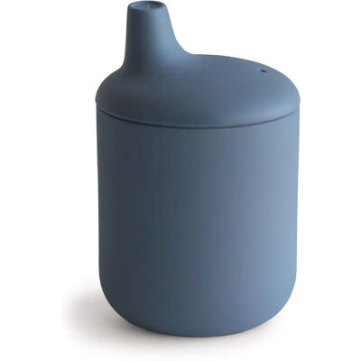 Mushie Tasse en silicone pour bébé - Pastel, Anti-fuite - 175ml Mushie Tasse en silicone pour bébé - Pastel, Anti-fuite - 175ml