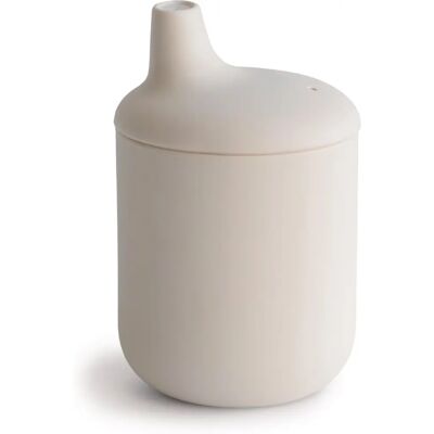 Tasse à bec Mushie - Sable Changeant - Développe la motricité fine - Publicité Tasse à bec Mushie - Sable Changeant - Développe la motricité fine - Publicité