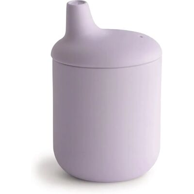 Copo de silicone Mushie - Louça infantil - Lilás suave Copo de silicone Mushie - Louça infantil - Lilás suave