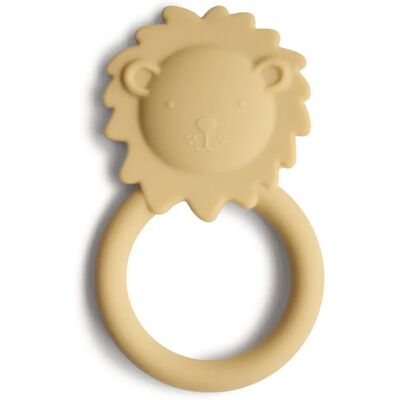 Mushie Amarelo Leão Mordedor - Brinquedo para Bebês Mushie Amarelo Leão Mordedor - Brinquedo para Bebês